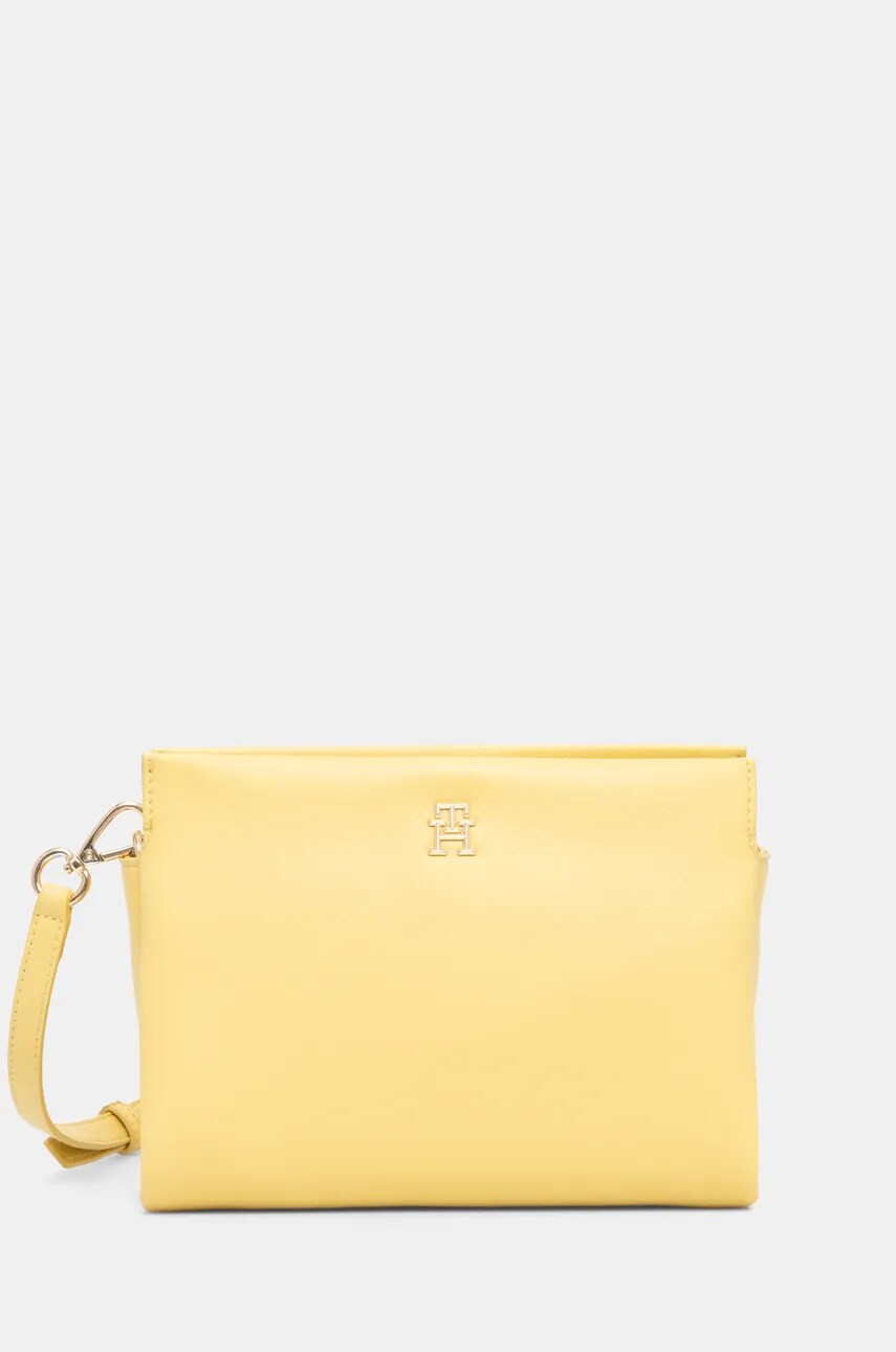 Levně Kabelka Tommy Hilfiger žlutá barva, AW0AW17225