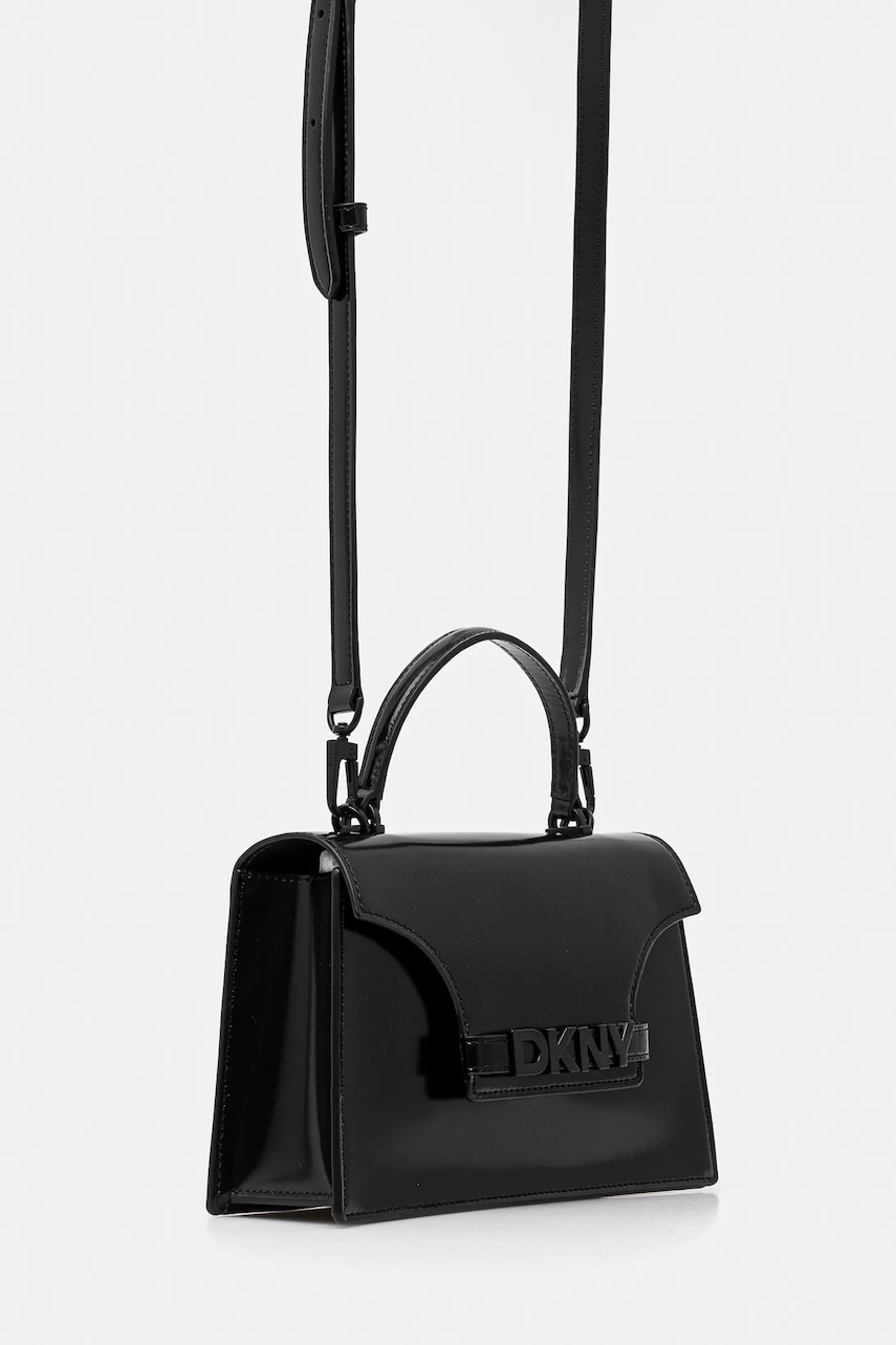 Кожаная сумочка Dkny цвет чёрный R51EDJ32 Кожаная сумочка Dkny цвет чёрный R51EDJ32
