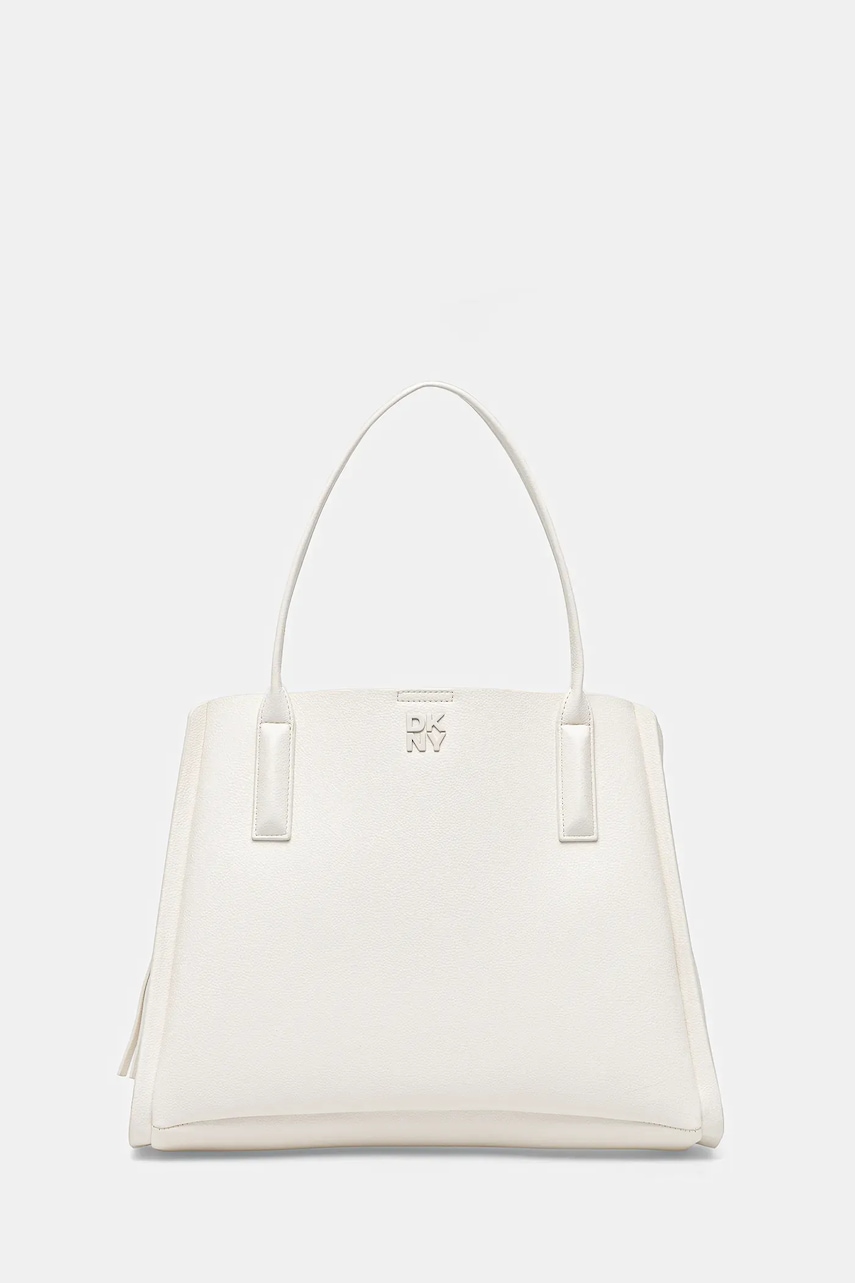 Dkny poșetă culoarea alb, R51AAI97