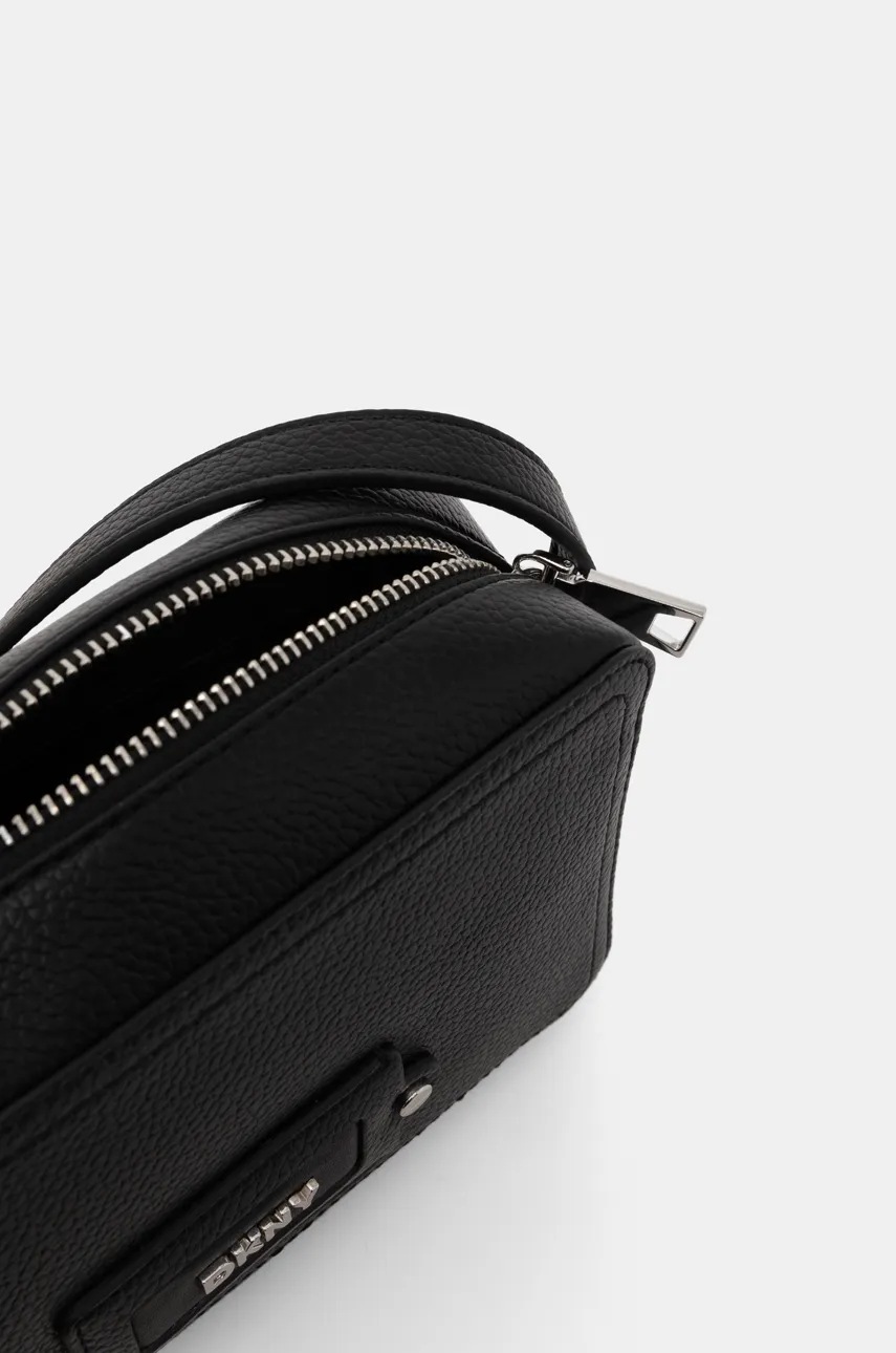 Τσάντα Dkny χρώμα: μαύρο, R51EAI91 φωτογραφία