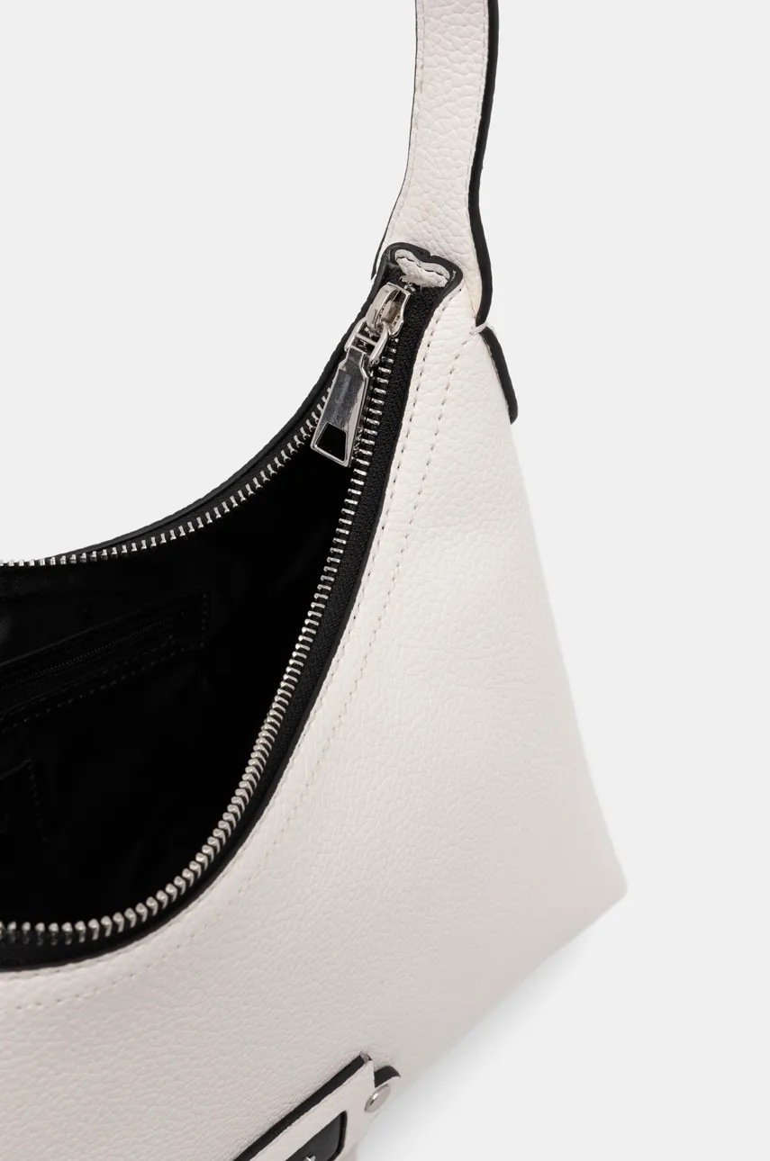 Τσάντα Dkny χρώμα: μπεζ, R513AI89 φωτογραφία