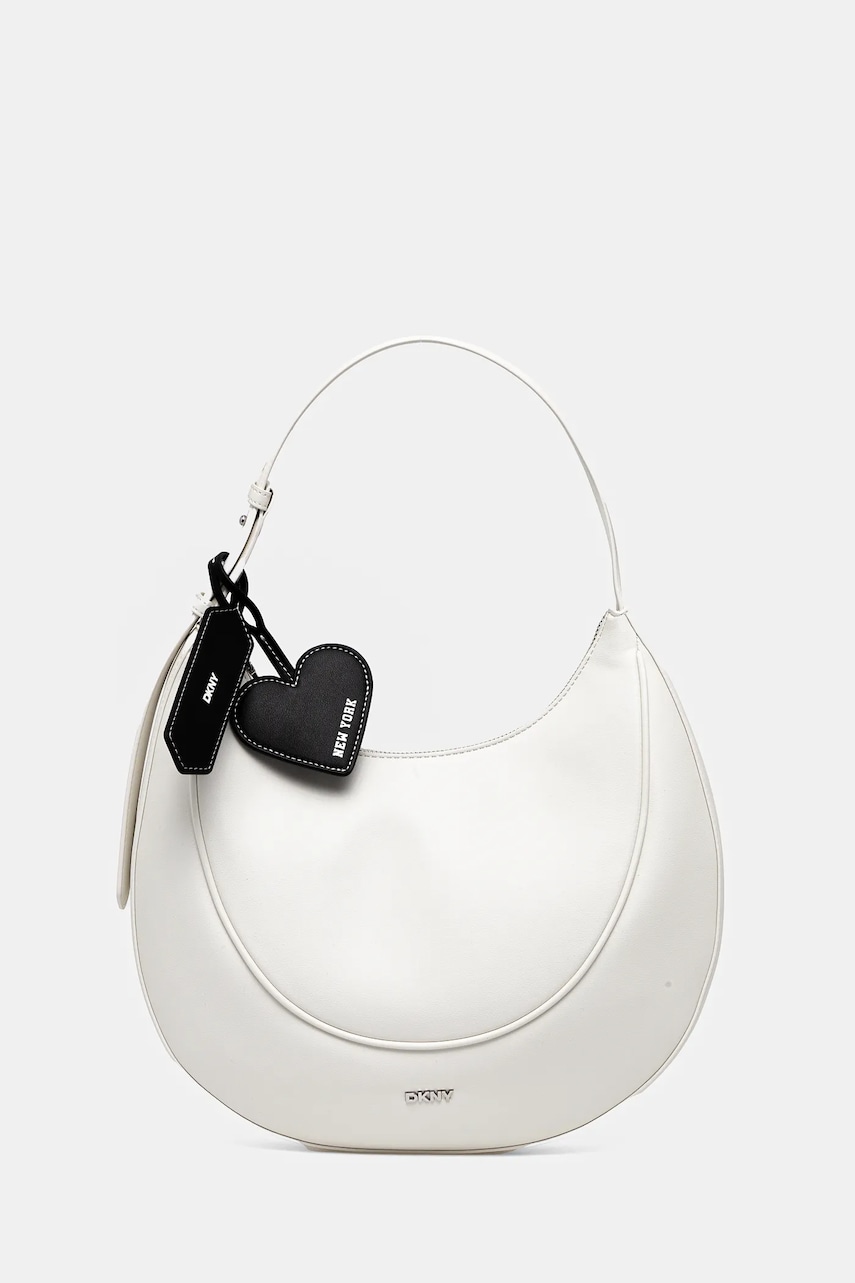 Dkny geantă culoarea alb, R513ZJ24 Dkny geantă culoarea alb, R513ZJ24