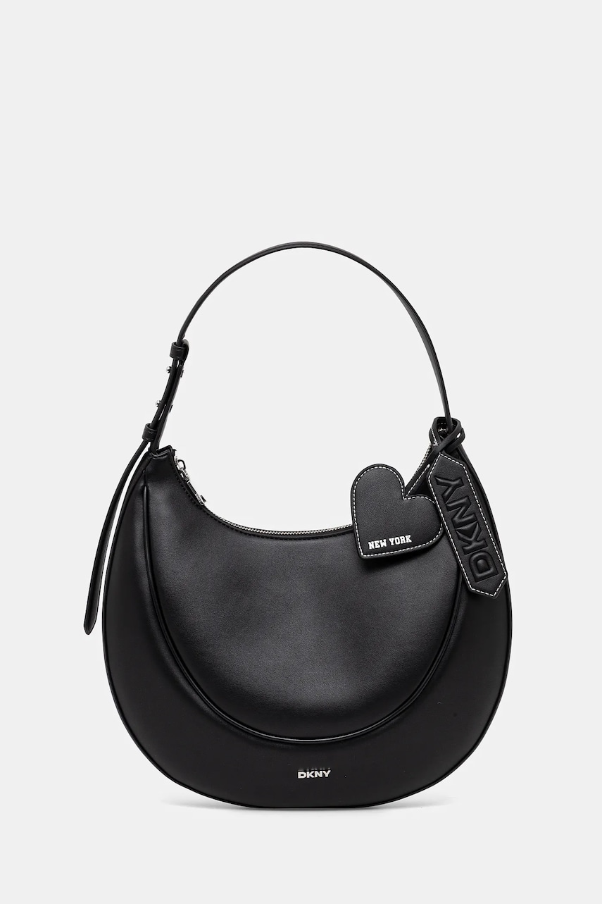 Dkny geantă culoarea negru, R513ZJ24 Dkny geantă culoarea negru, R513ZJ24