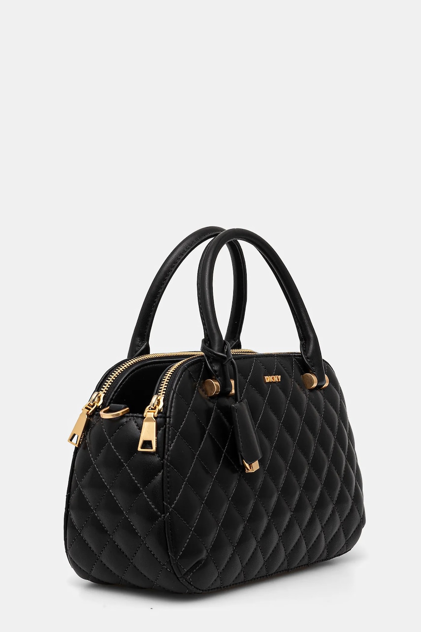 Кожаная сумочка Dkny цвет чёрный R44DKI76 Кожаная сумочка Dkny цвет чёрный R44DKI76
