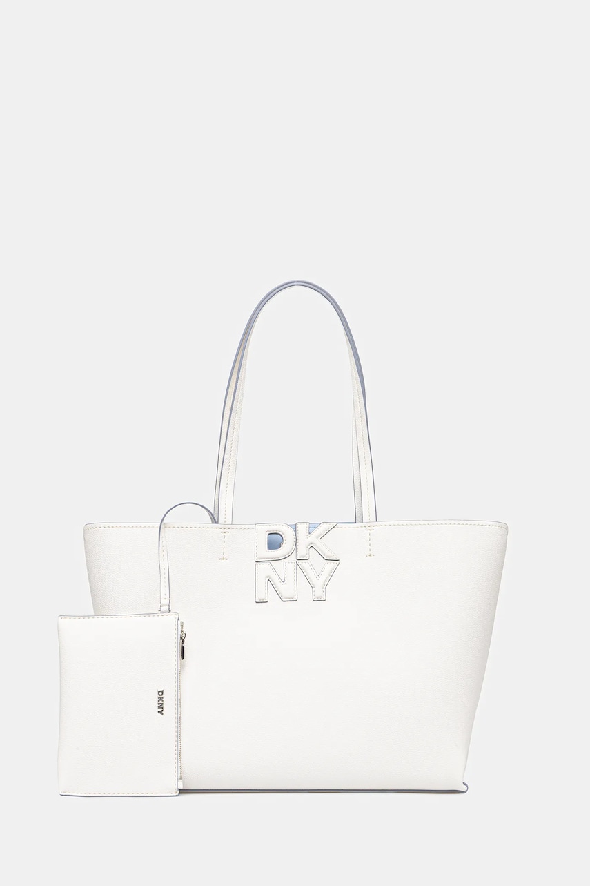 Dkny geantă culoarea alb, R51AAJ38 Dkny geantă culoarea alb, R51AAJ38