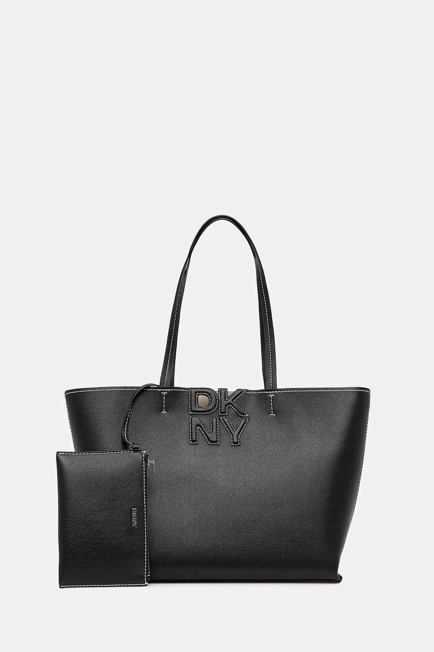 Dkny geantă culoarea negru, R51AAJ38 Dkny geantă culoarea negru, R51AAJ38