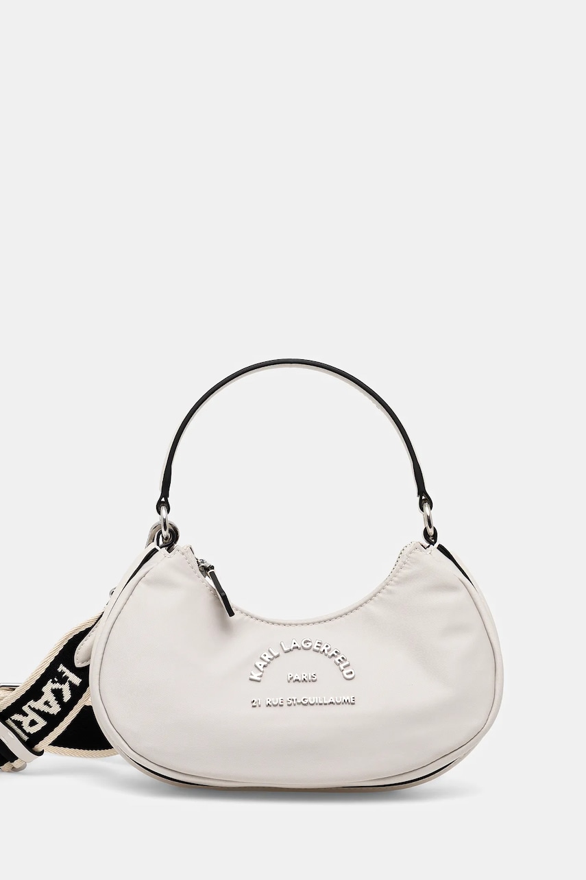 Kabelka Karl Lagerfeld béžová barva, A2W30086