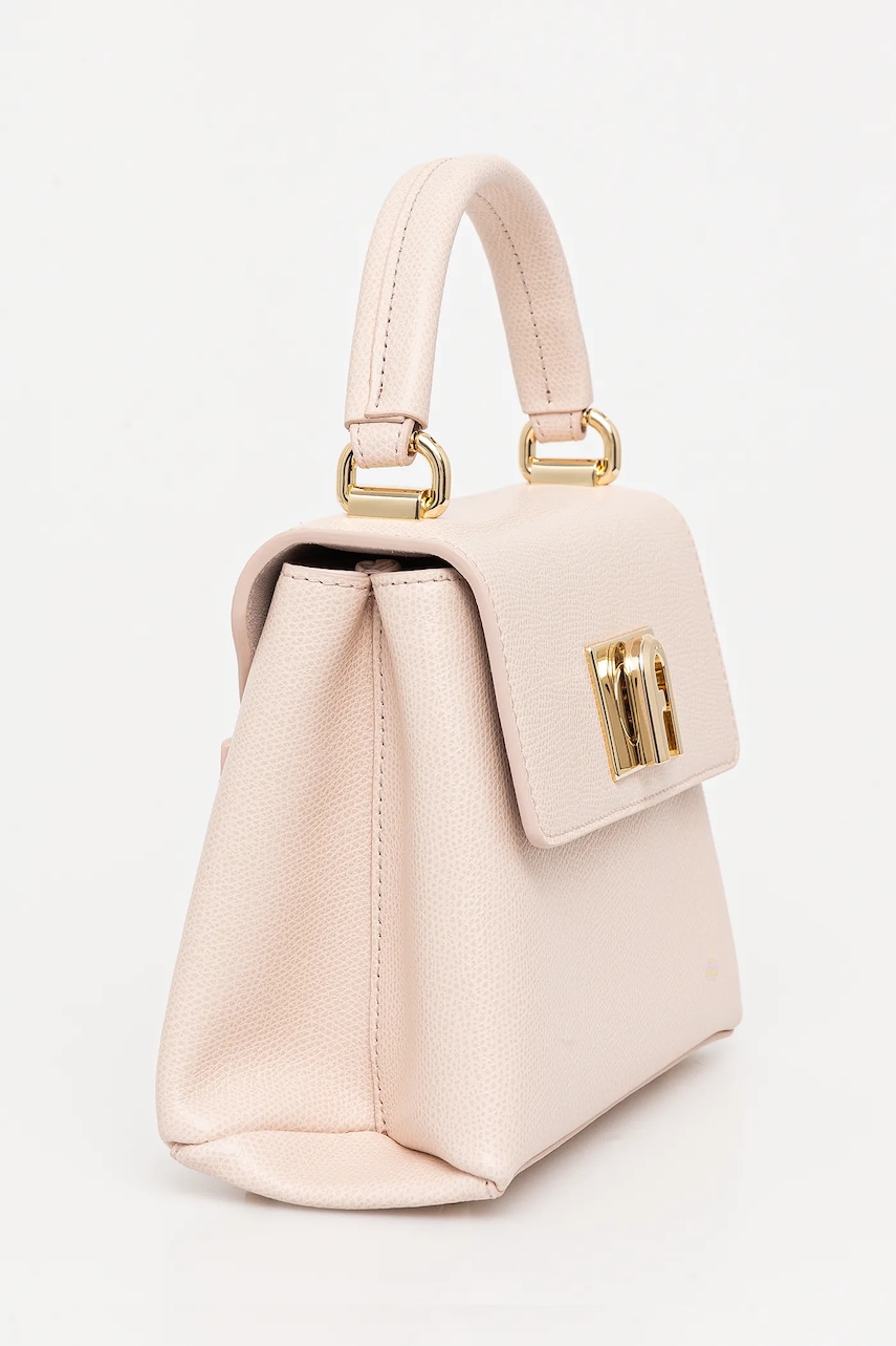 Кожаная сумочка Furla цвет розовый WB00109.ARE000.0496S1007 Кожаная сумочка Furla цвет розовый WB00109.ARE000.0496S1007