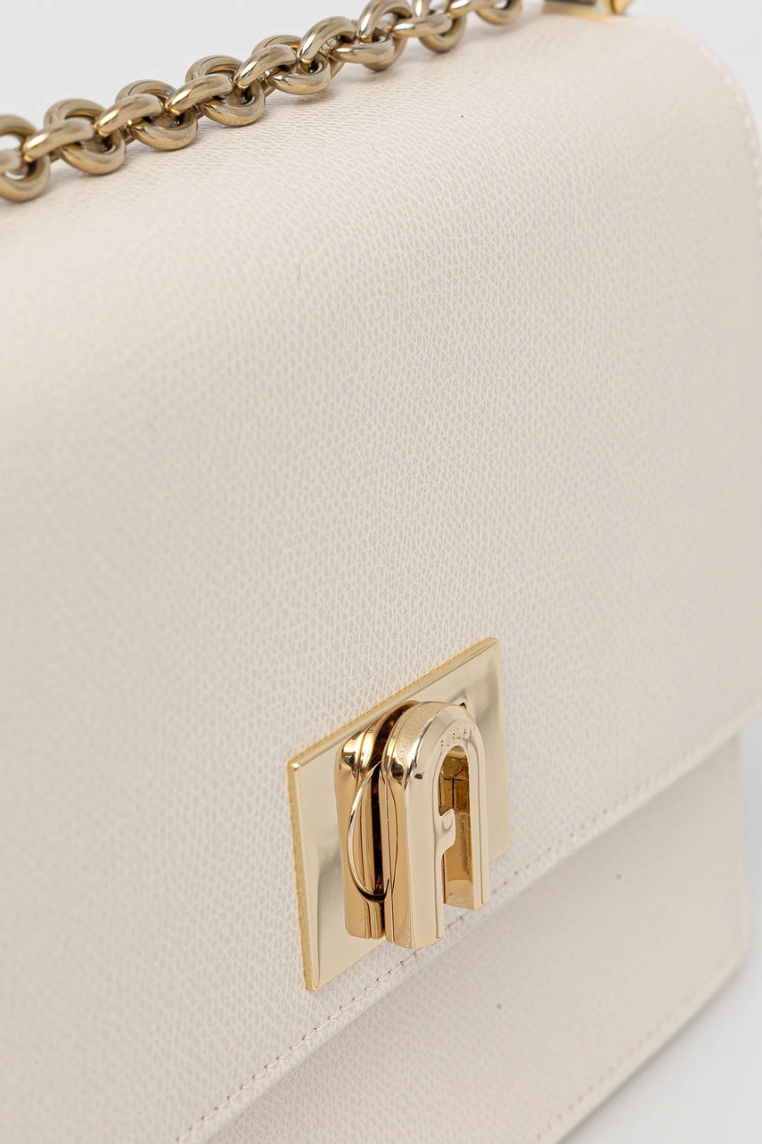 Τσάντα Furla χρώμα: μπεζ, BAFIACO.ARE000.PNN001007 φωτογραφία