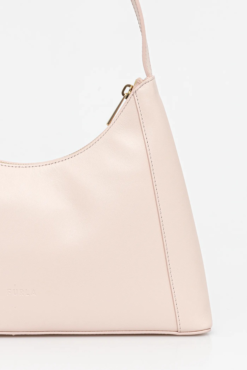 Δερμάτινη τσάντα Furla χρώμα: ροζ, WB00782.AX0733.0496S1007 φωτογραφία