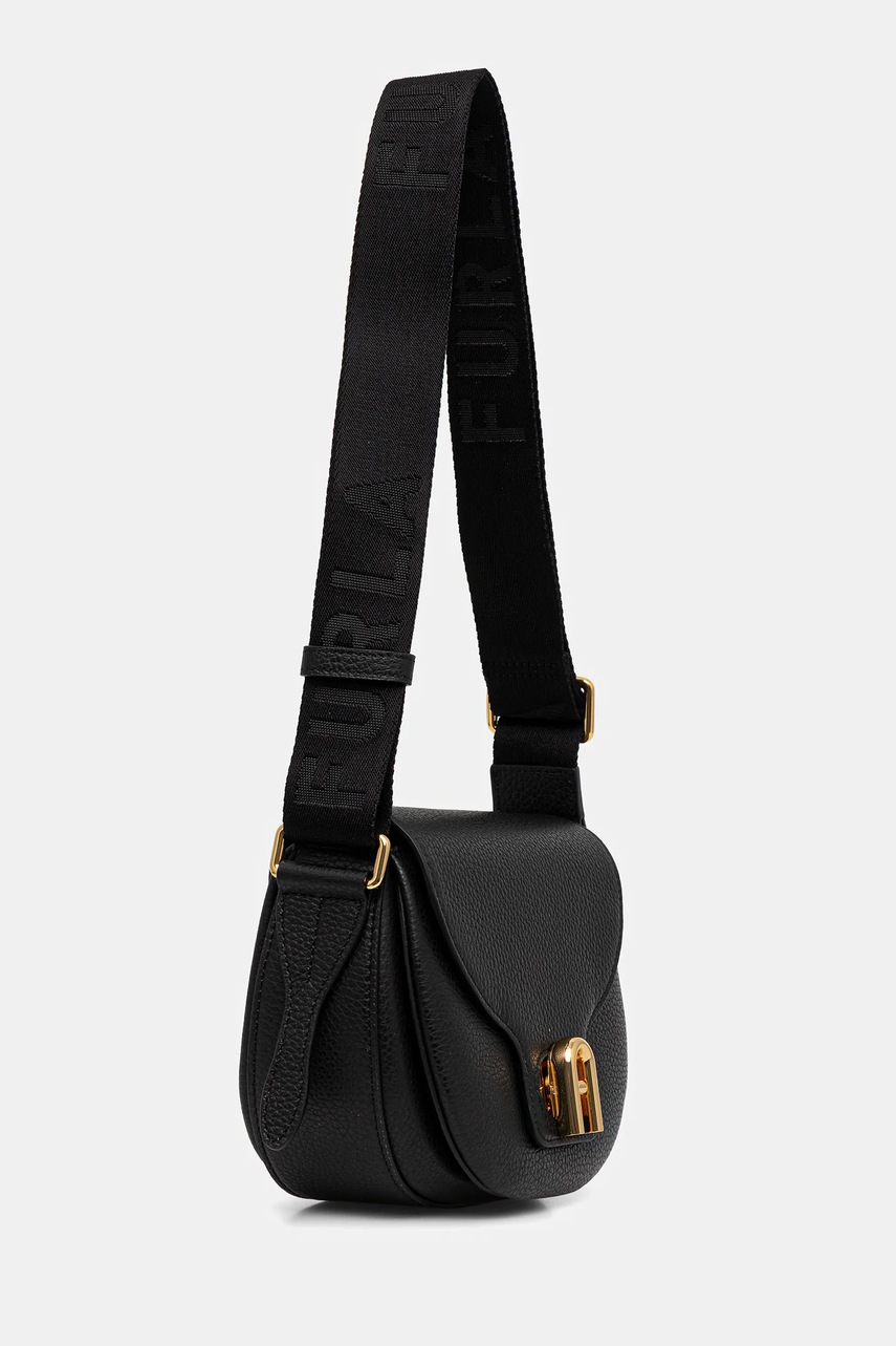 Кожаная сумочка Furla цвет чёрный WB01491.BX3916.N98001002