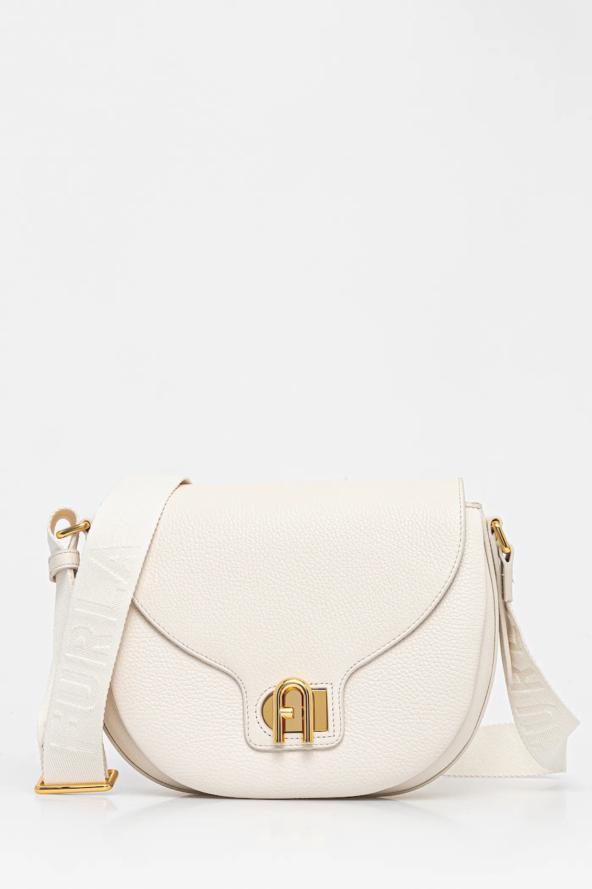 Furla geanta de piele culoarea bej, WB01605.BX0356.3762S1002