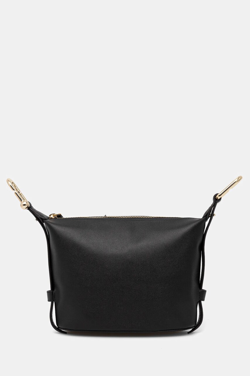 Levně Kožená kabelka Furla černá barva, WE00725.BX2045.O60001007