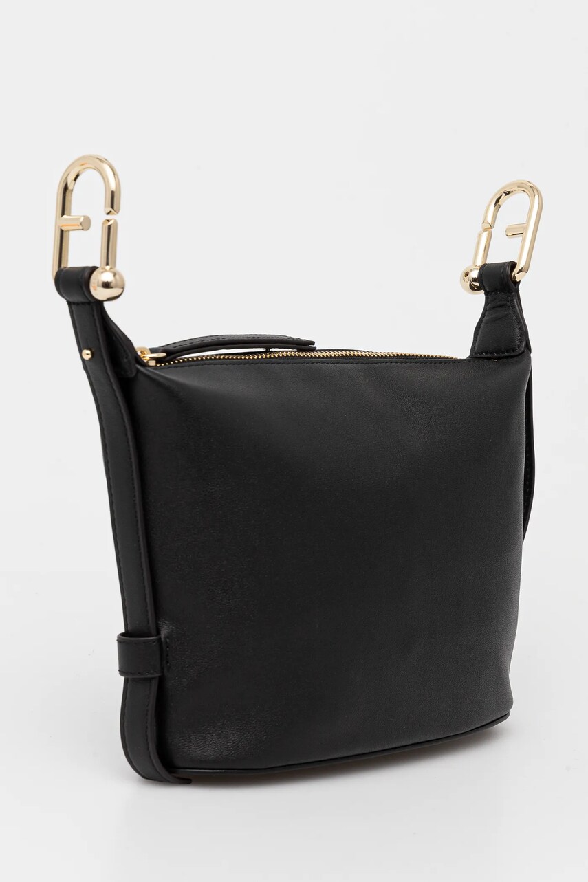 Кожаная сумочка Furla цвет чёрный WE00725.BX2045.O60001007 Кожаная сумочка Furla цвет чёрный WE00725.BX2045.O60001007