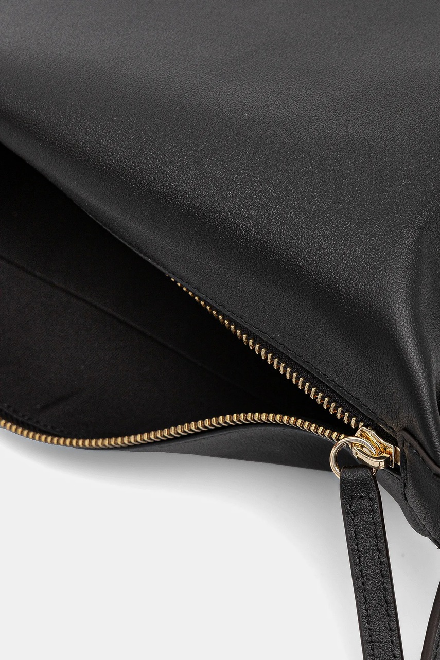 Δερμάτινη τσάντα Furla χρώμα: μαύρο, WB01656.BX2045.O60001007 φωτογραφία