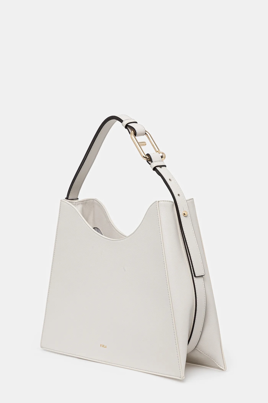 Кожаная сумочка Furla цвет серый WB01246.BX2045.1704S1007 Кожаная сумочка Furla цвет серый WB01246.BX2045.1704S1007