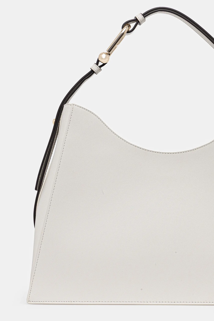 Δερμάτινη τσάντα Furla χρώμα: γκρι, WB01246.BX2045.1704S1007 φωτογραφία