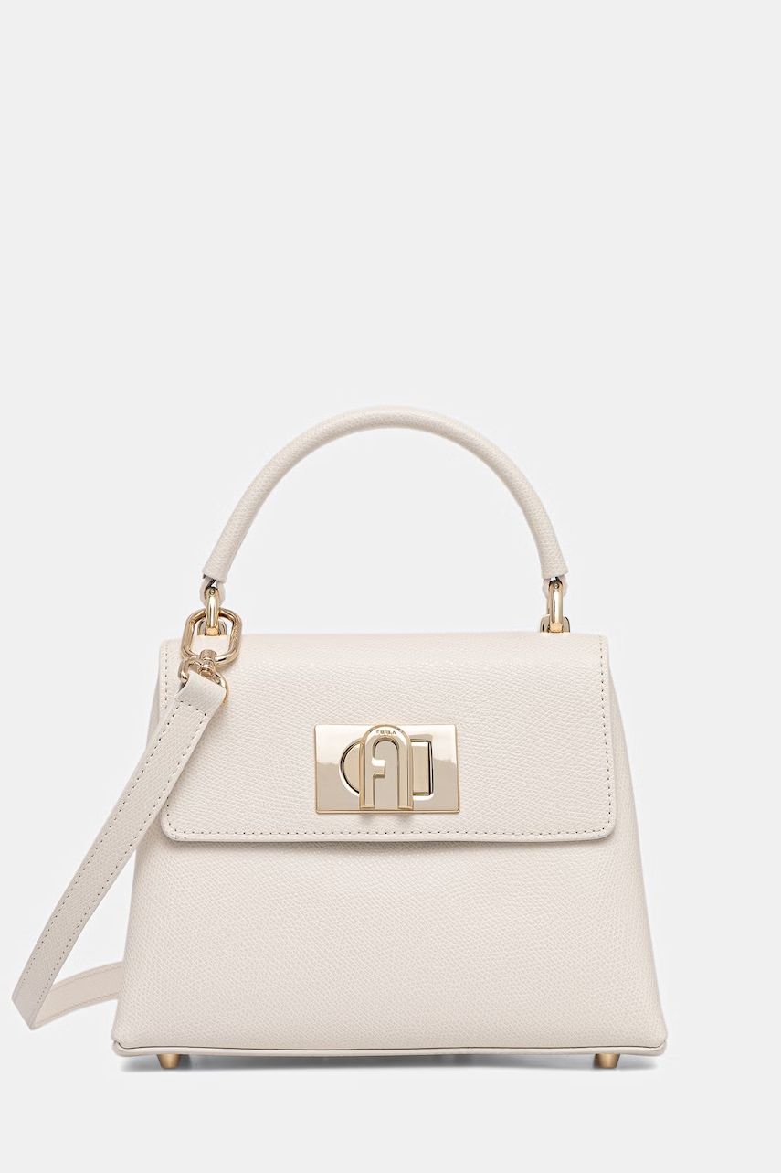 Furla τσάντα tote γυναικεία δερμάτινη 1927 Mini Top Handle