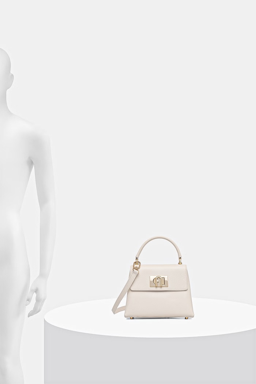 Furla Furla τσάντα tote γυναικεία δερμάτινη 1927 Mini Top Handle - 7
