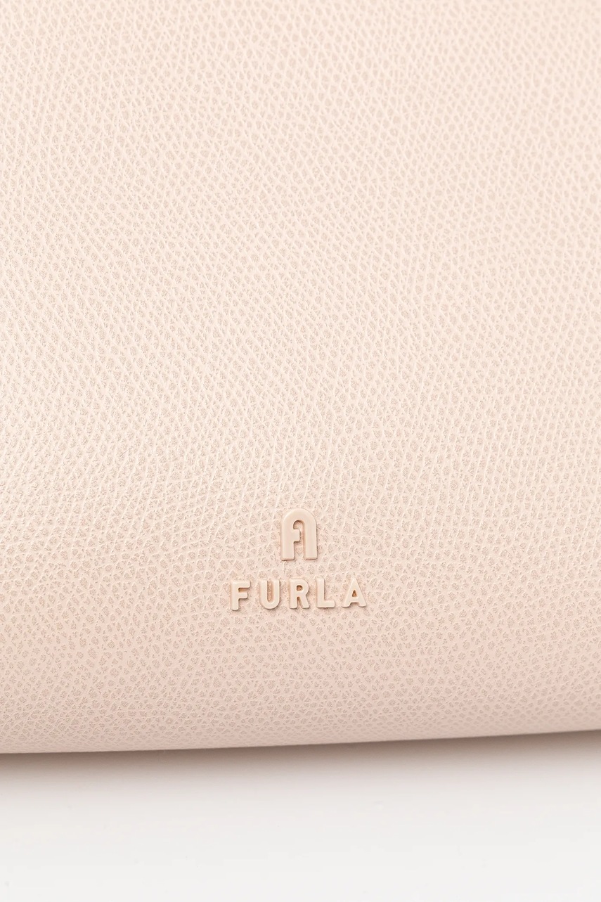 Δερμάτινη τσάντα Furla χρώμα: ροζ, WE00774.ARE000.0496S1007 φωτογραφία