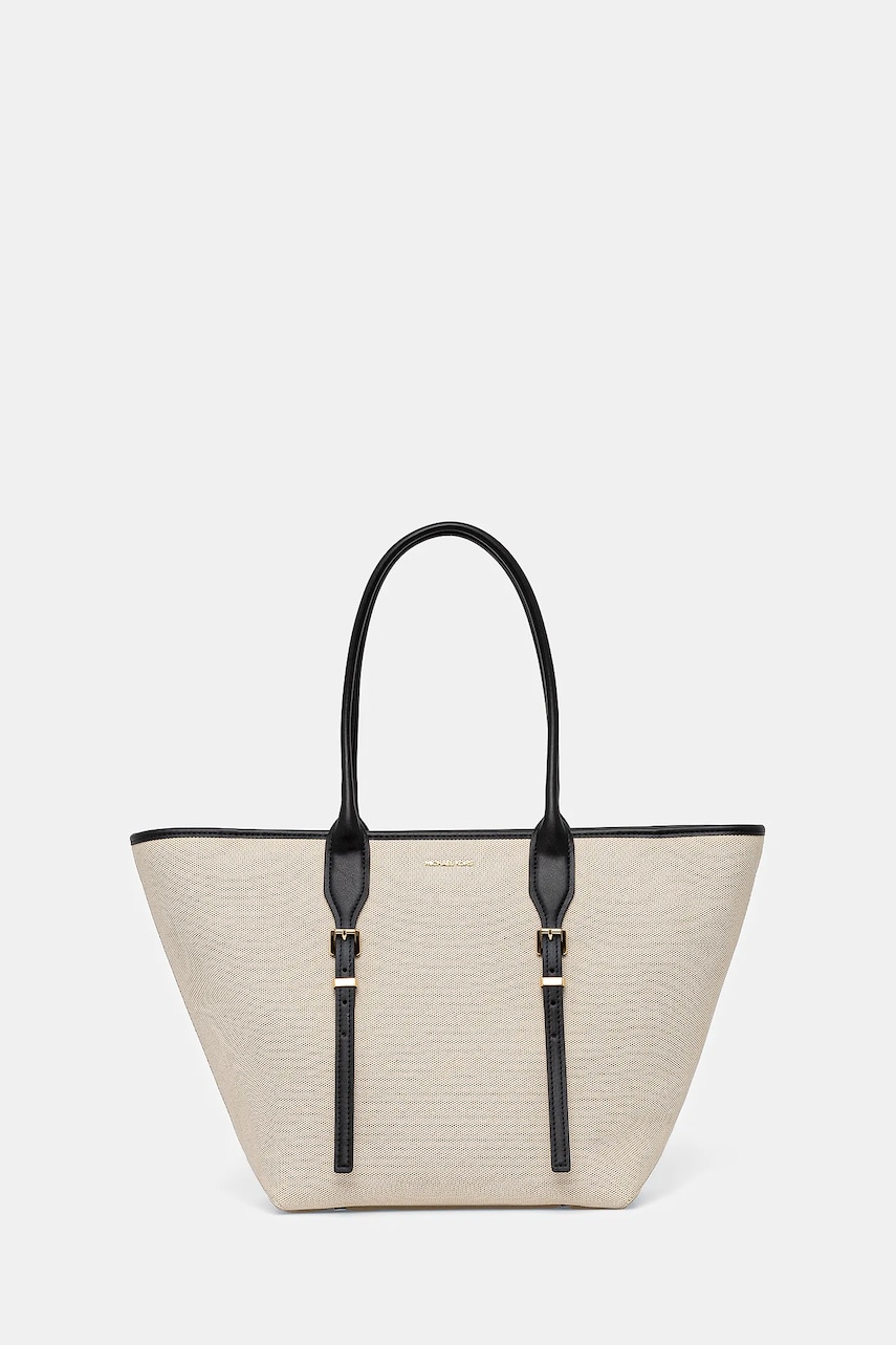 Levně Kabelka MICHAEL Michael Kors béžová barva, 30S5G9OT7C