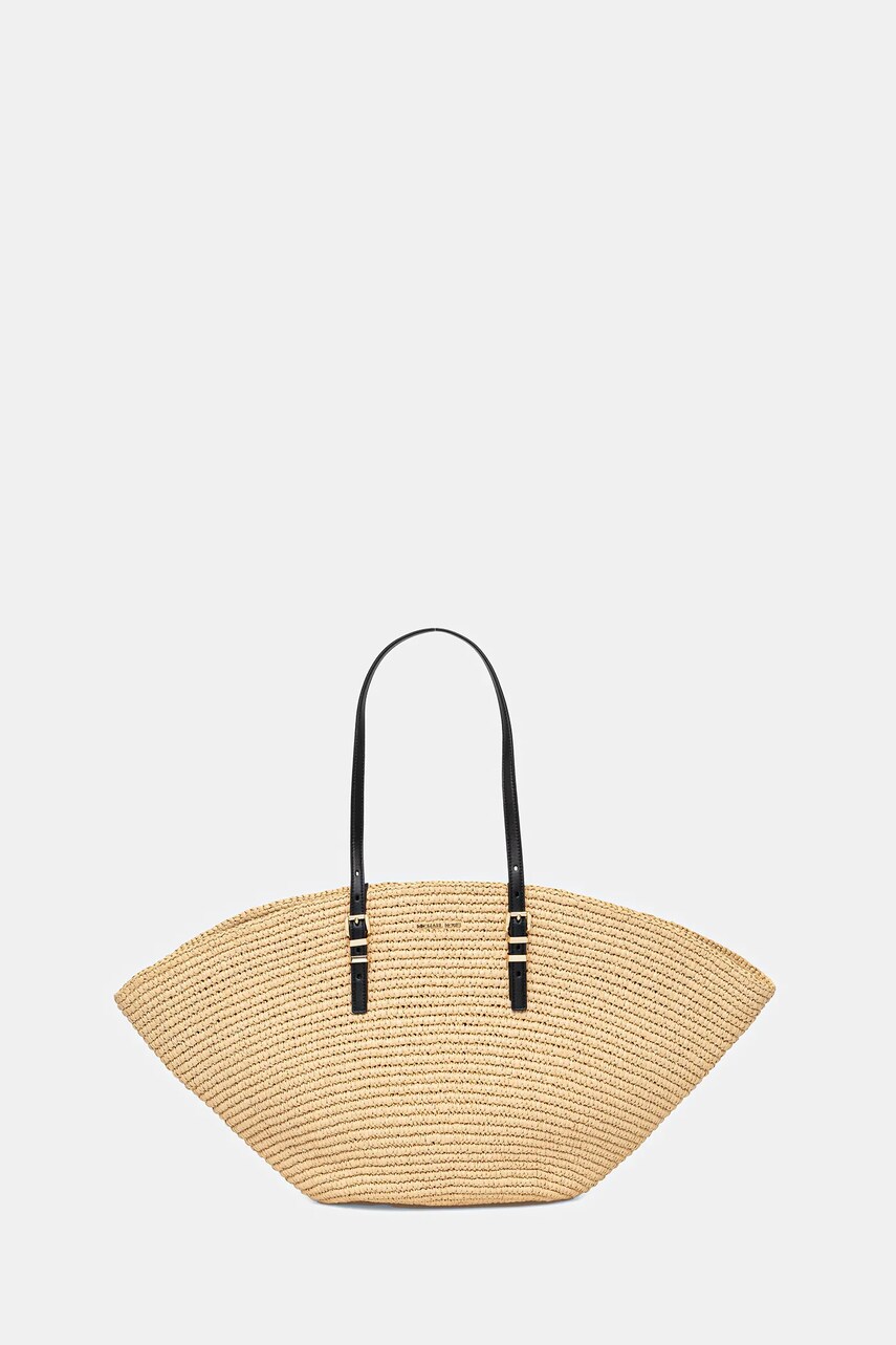 Levně Kabelka MICHAEL Michael Kors béžová barva, 30S5G9FT9W