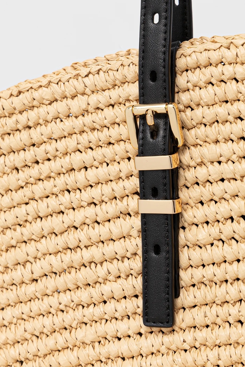 Τσάντα MICHAEL Michael Kors χρώμα: μπεζ, 30S5G9FT9W φωτογραφία