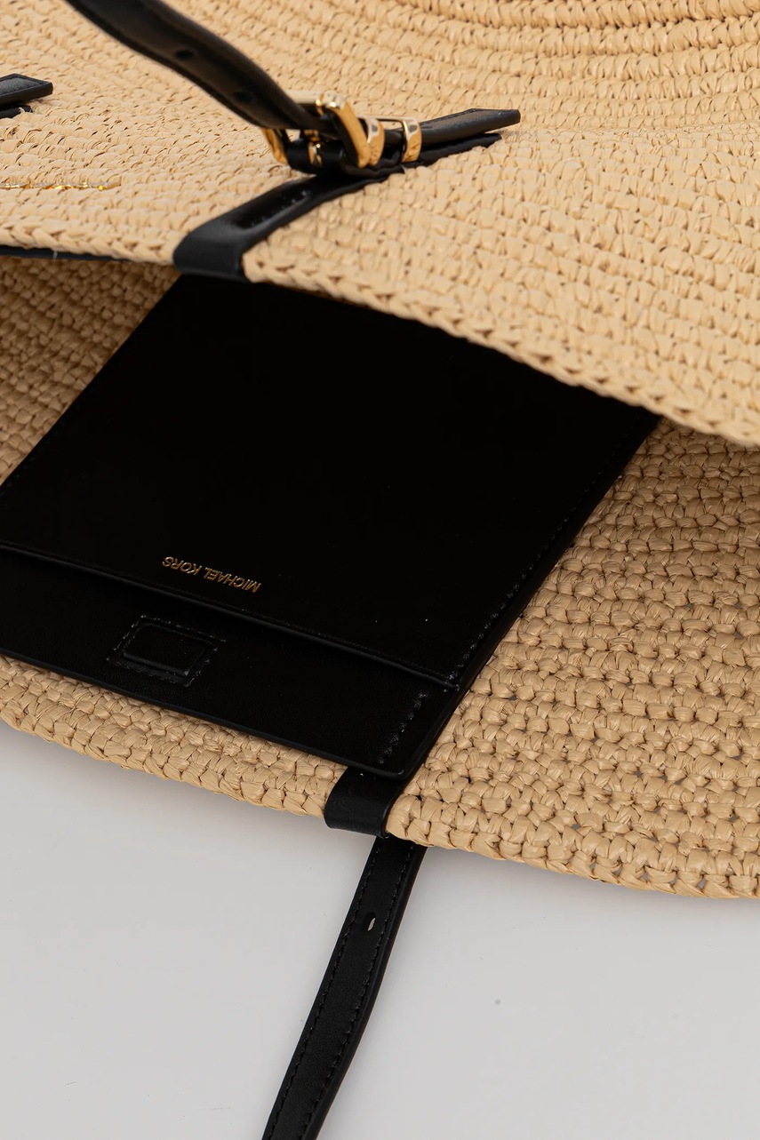 Τσάντα MICHAEL Michael Kors χρώμα: μπεζ, 30S5G9FT9W φωτογραφία