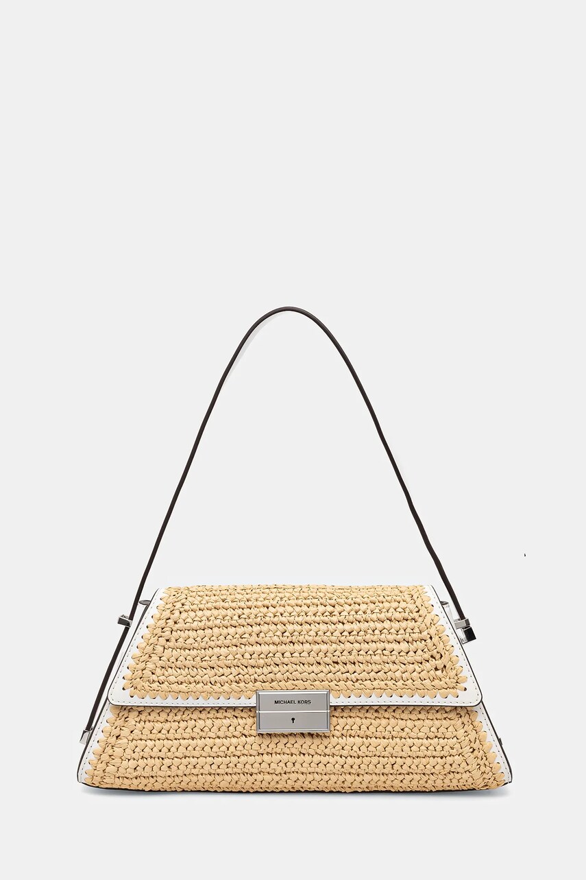 Levně Kabelka MICHAEL Michael Kors béžová barva, 30S5SLNL2W