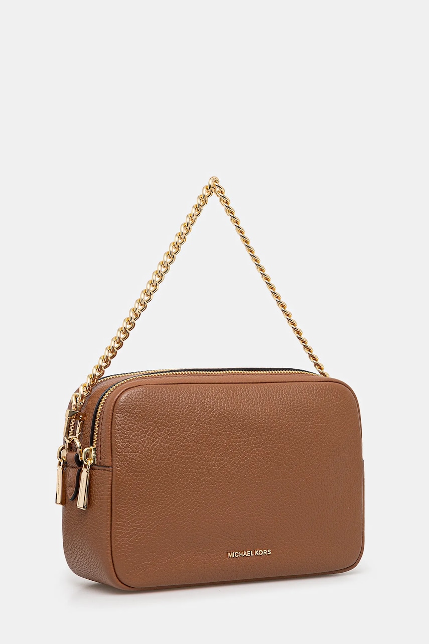 Кожаная сумочка MICHAEL Michael Kors цвет коричневый 32S5GYTC5L Кожаная сумочка MICHAEL Michael Kors цвет коричневый 32S5GYTC5L