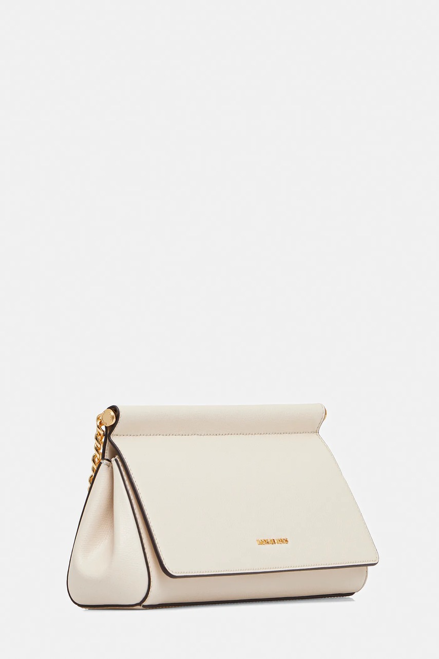 Δερμάτινη τσάντα MICHAEL Michael Kors χρώμα: μπεζ, 30S5G9YC6L φωτογραφία