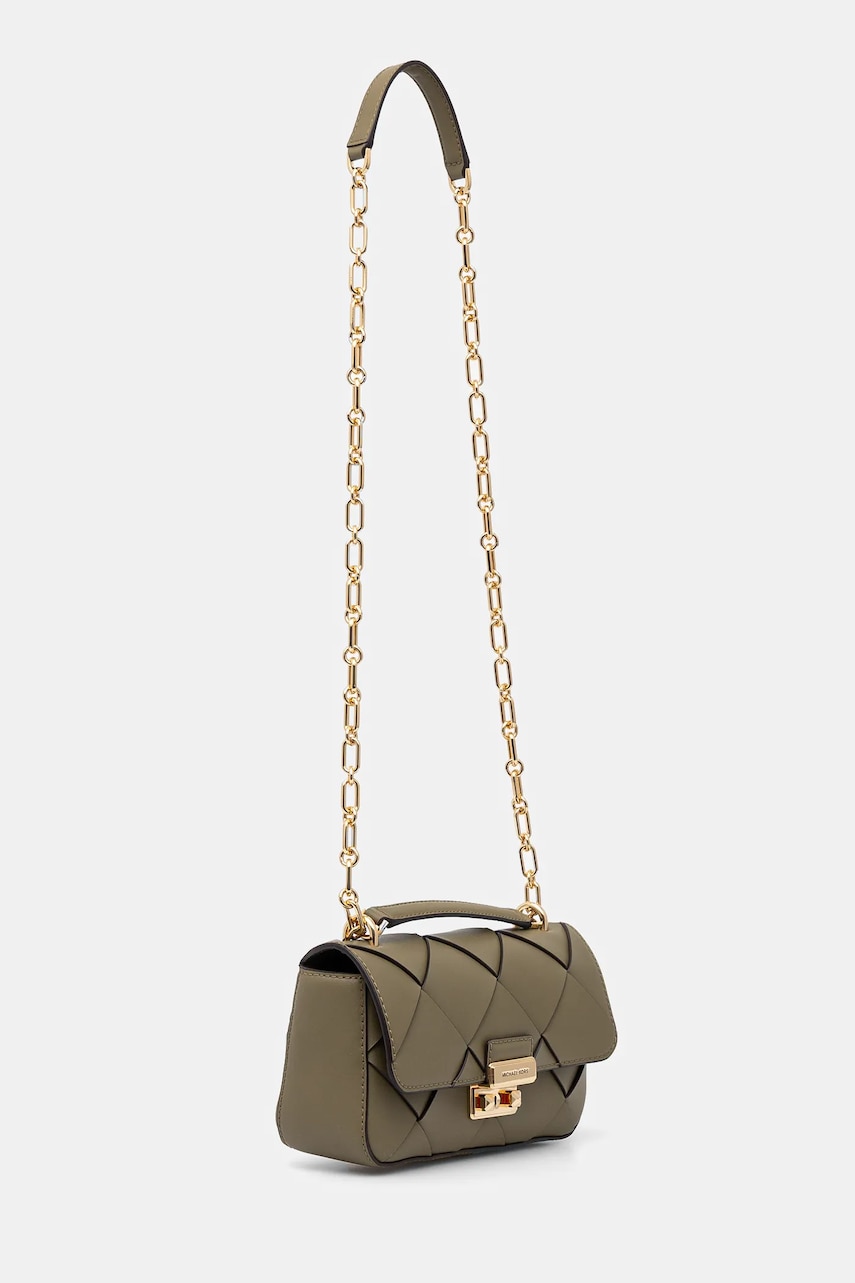 Кожаная сумочка MICHAEL Michael Kors цвет зелёный 30S5G2RL5L Кожаная сумочка MICHAEL Michael Kors цвет зелёный 30S5G2RL5L