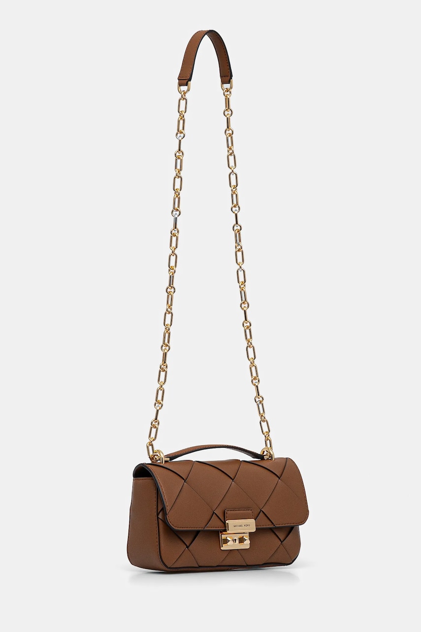 Кожаная сумочка MICHAEL Michael Kors цвет коричневый 30S5G2RL5L Кожаная сумочка MICHAEL Michael Kors цвет коричневый 30S5G2RL5L
