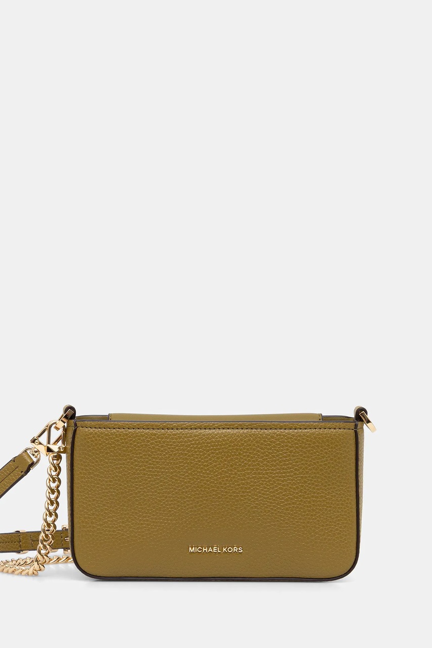 MICHAEL Michael Kors poșetă de piele culoarea negru, 32S5GYTU1L
