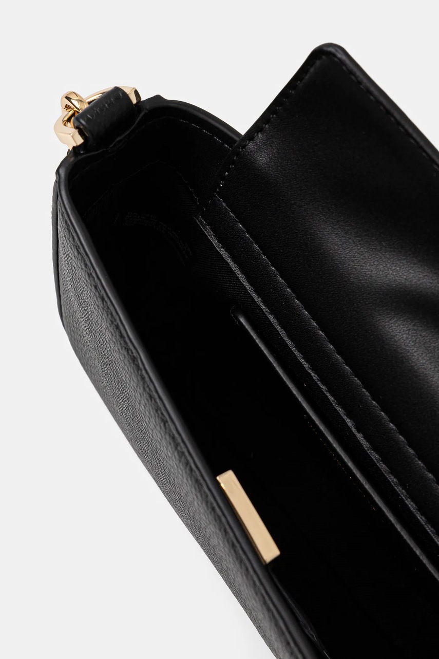 Шкіряна сумочка MICHAEL Michael Kors колір чорний 32S5GYTU1L 