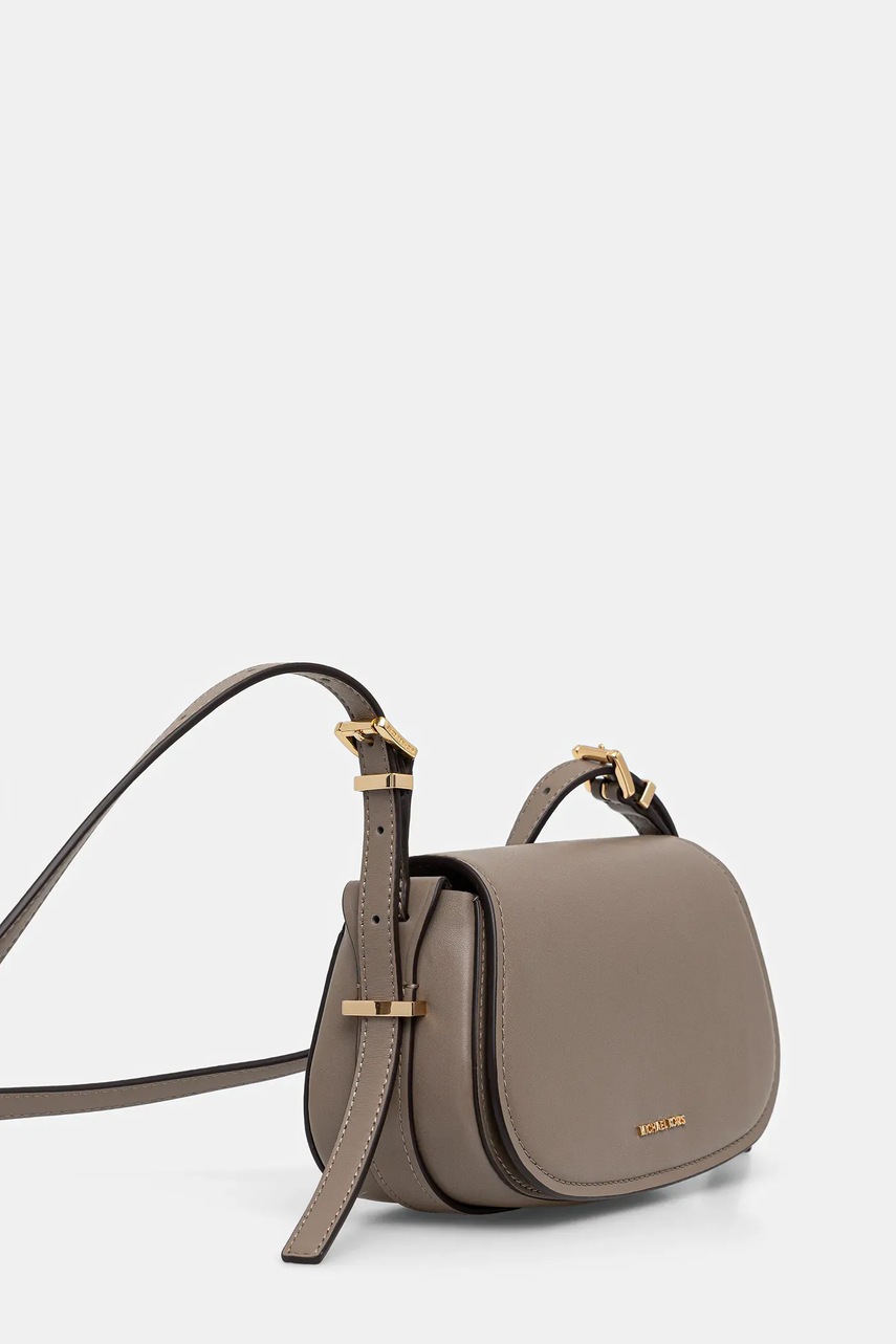 Кожаная сумочка MICHAEL Michael Kors цвет зелёный 32S5GL0C1L