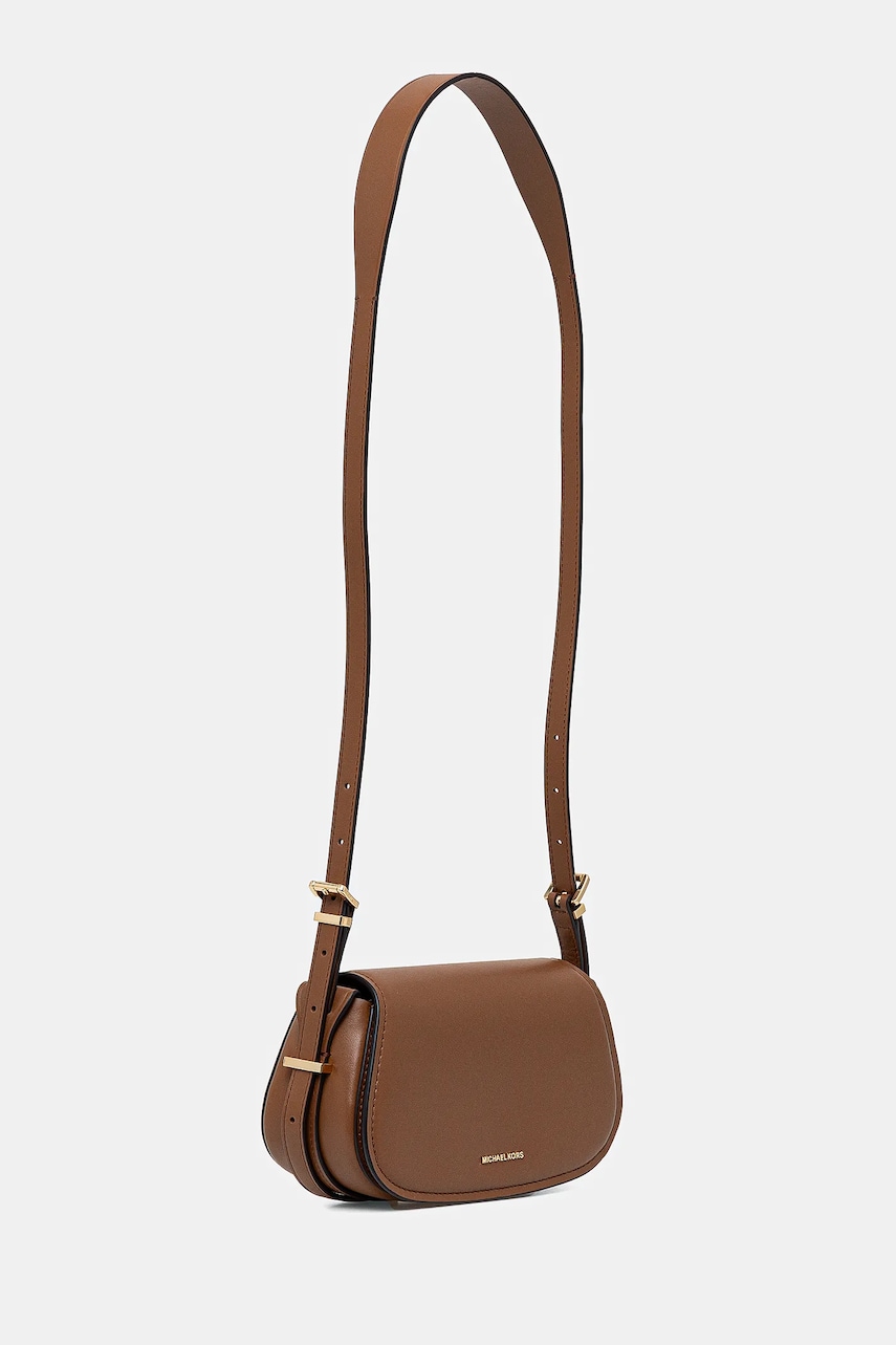 Кожаная сумочка MICHAEL Michael Kors цвет коричневый 32S5GL0C1L Кожаная сумочка MICHAEL Michael Kors цвет коричневый 32S5GL0C1L