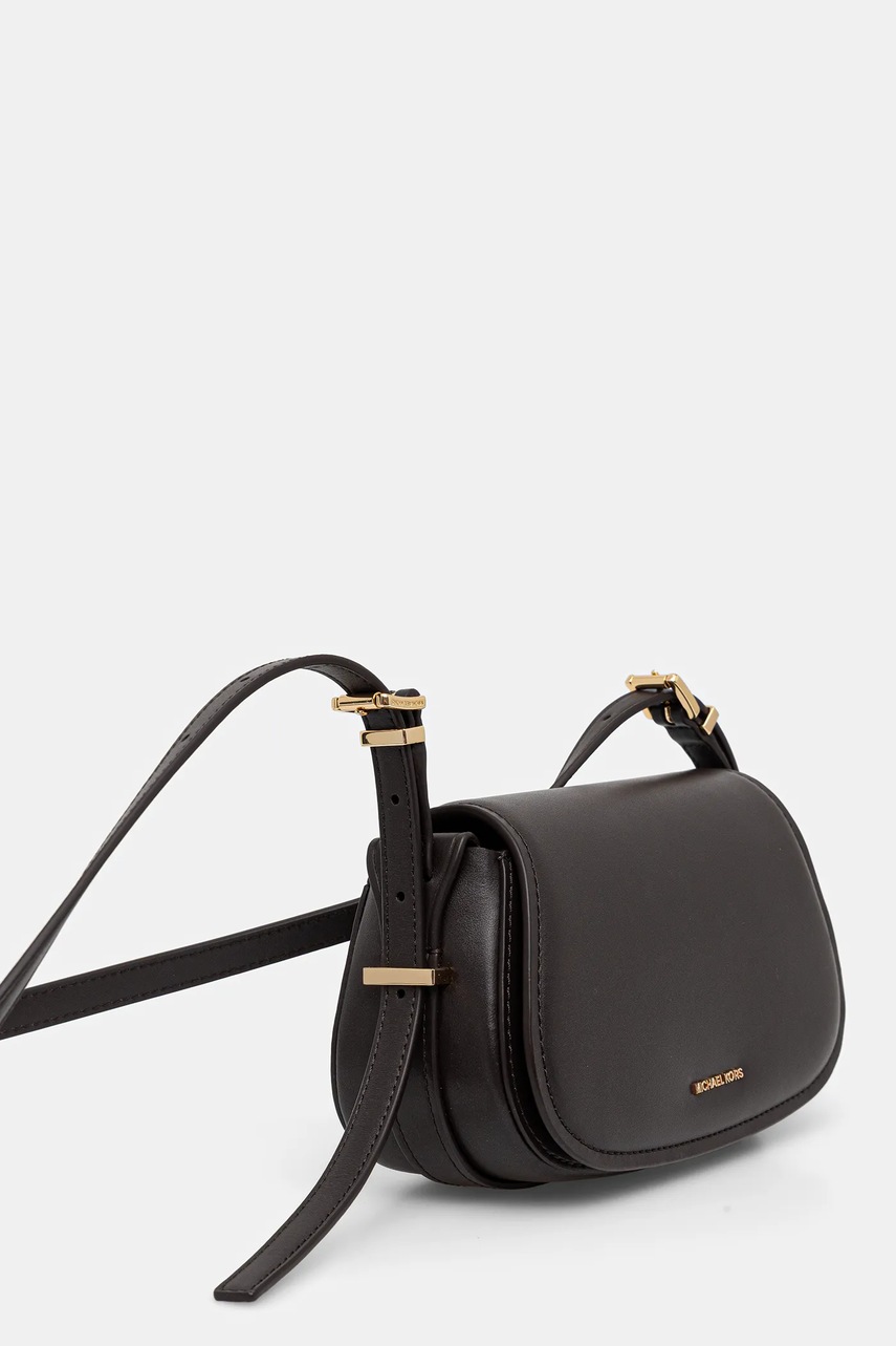 Кожаная сумочка MICHAEL Michael Kors цвет зелёный 32S5GL0C1L