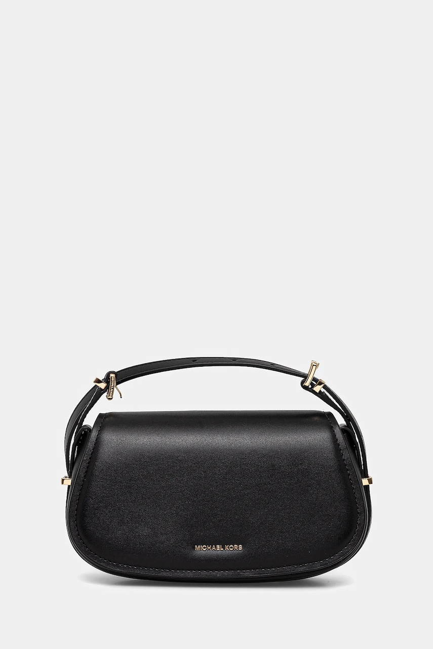 MICHAEL Michael Kors geanta de piele culoarea negru, 32S5GL0C1L