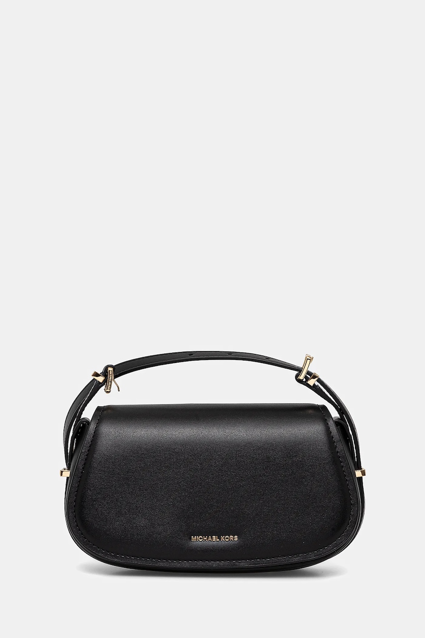 MICHAEL Michael Kors geantă de piele culoarea negru, 32S5GL0C1L