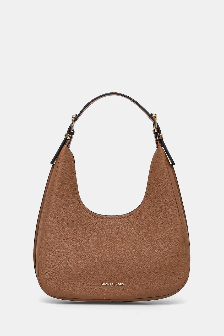MICHAEL Michael Kors poșetă de piele culoarea maro, 30F4GY5H1L MICHAEL Michael Kors poșetă de piele culoarea maro, 30F4GY5H1L