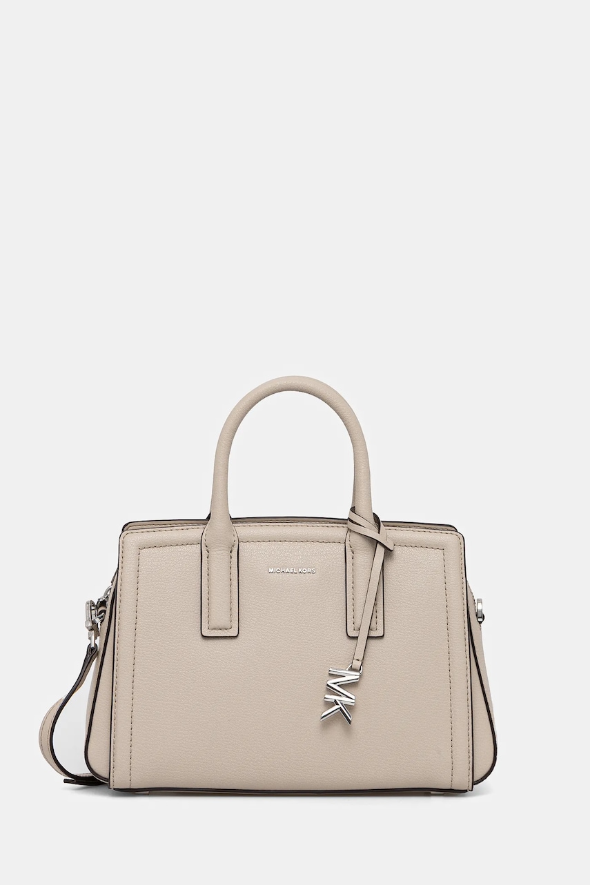 MICHAEL Michael Kors geantă de piele culoarea bej, 30S5S9IS1L MICHAEL Michael Kors geantă de piele culoarea bej, 30S5S9IS1L