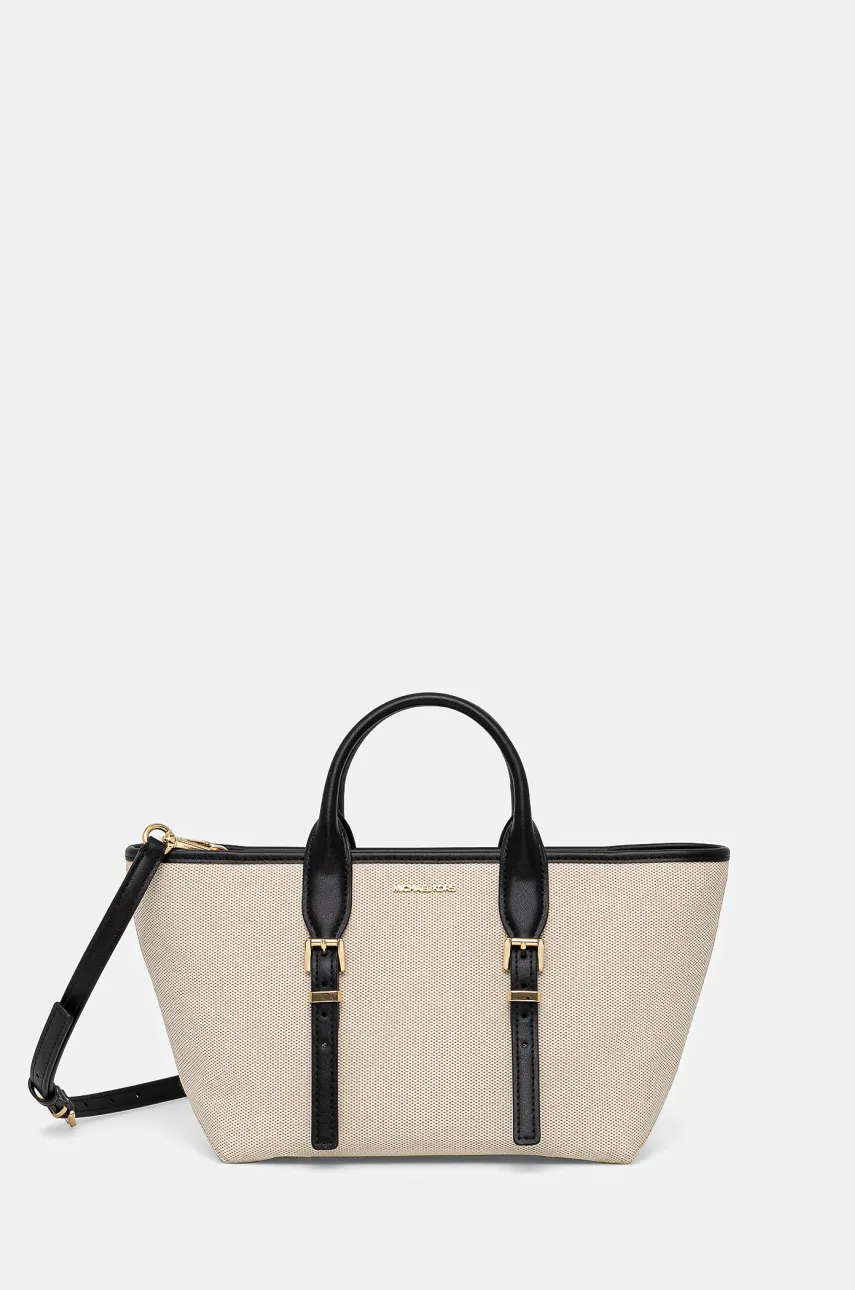 Levně Kabelka MICHAEL Michael Kors béžová barva, 30S5G9OS1C