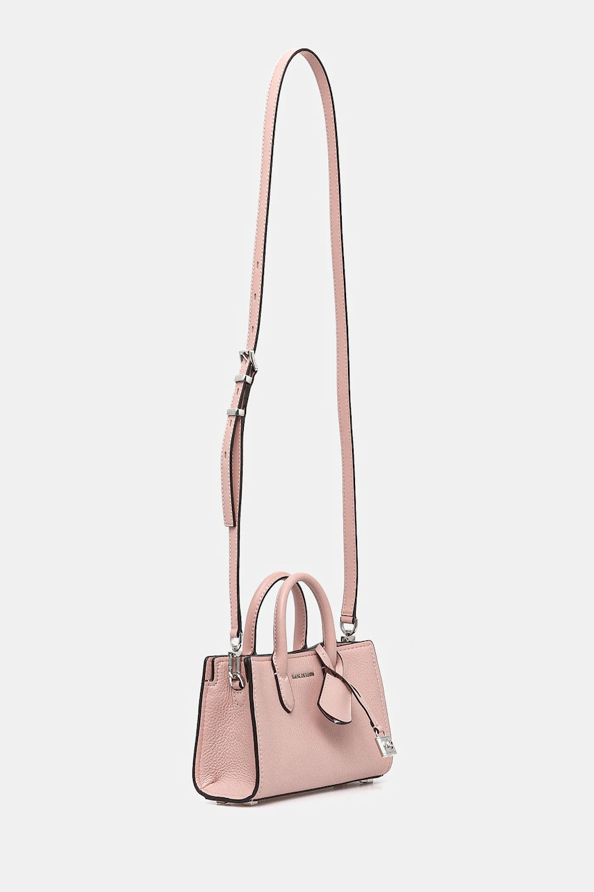 Кожаная сумочка MICHAEL Michael Kors цвет розовый 32F4SETC0L Кожаная сумочка MICHAEL Michael Kors цвет розовый 32F4SETC0L
