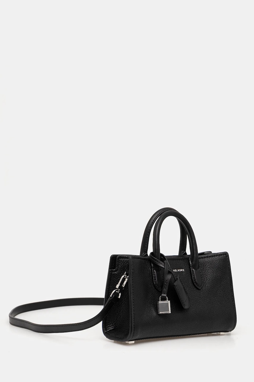 Кожаная сумочка MICHAEL Michael Kors цвет чёрный 32F4SETC0L Кожаная сумочка MICHAEL Michael Kors цвет чёрный 32F4SETC0L