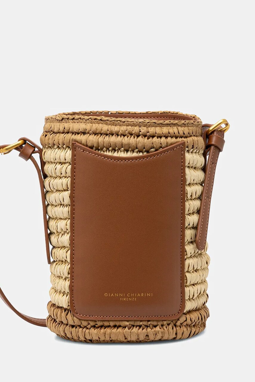 Gianni Chiarini poșetă MAE culoarea maro, BS.10732.BCKT