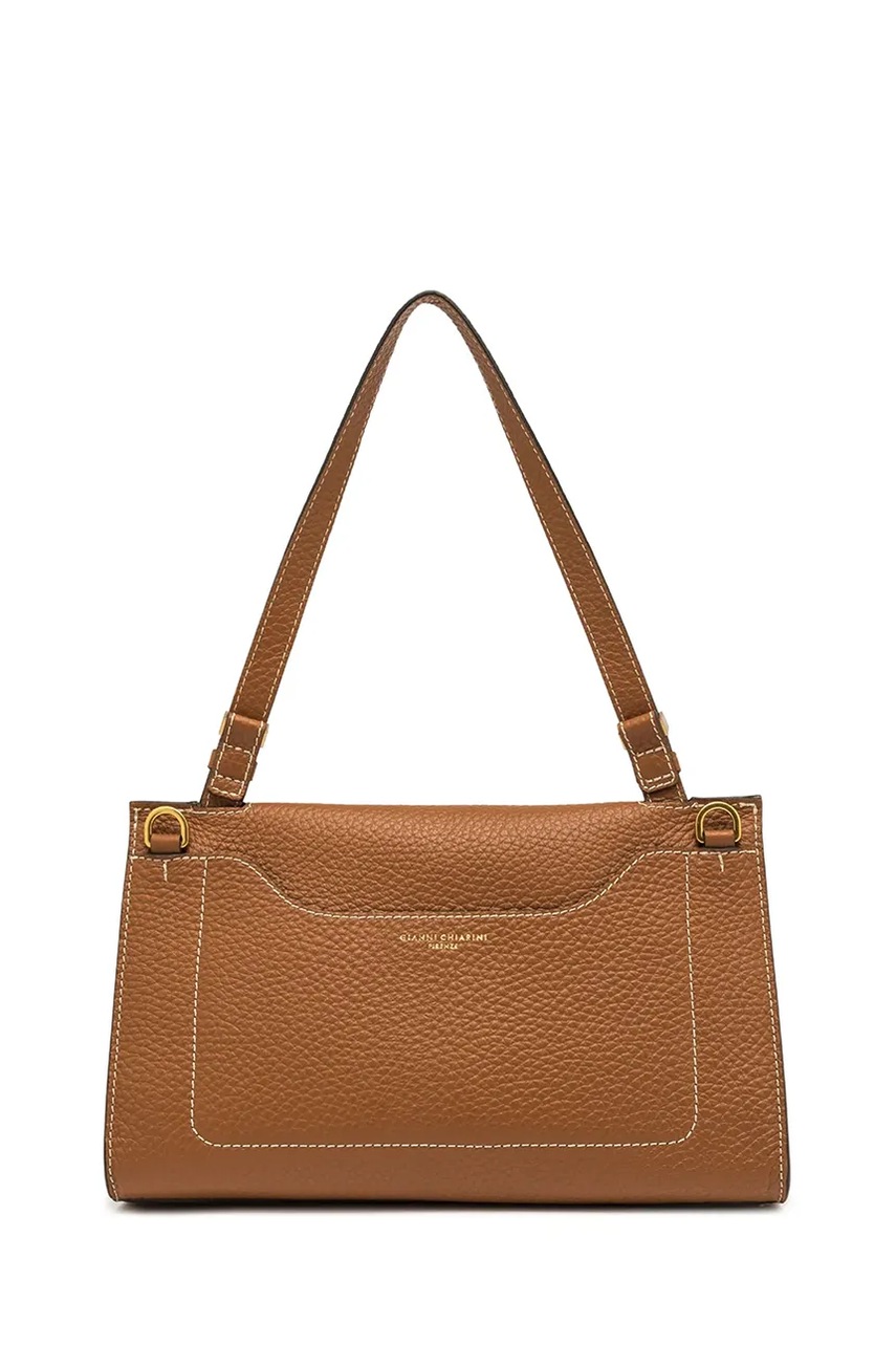 Δερμάτινη τσάντα Gianni Chiarini NICOLE χρώμα: καφέ, BS.11336.TKL.NAETN φωτογραφία