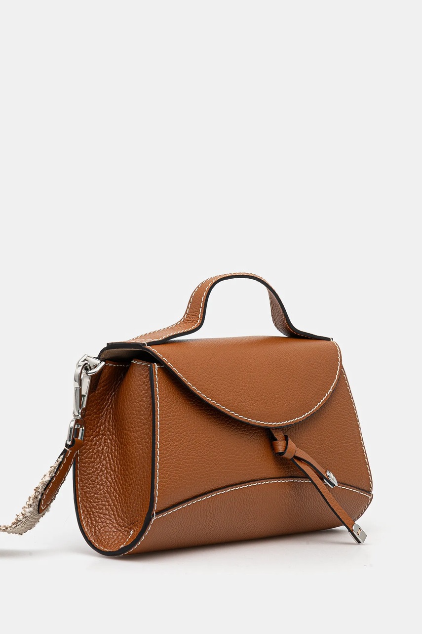 Кожаная сумочка Gianni Chiarini MARGOT цвет коричневый BS.11411.GRN.NABCL