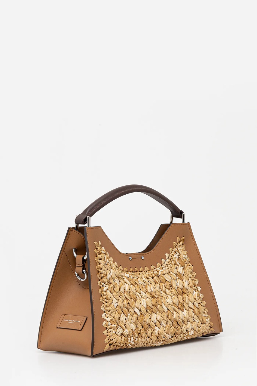 Τσάντα Gianni Chiarini AURORA χρώμα: μπεζ, BS.11415.COMM.CRHML φωτογραφία