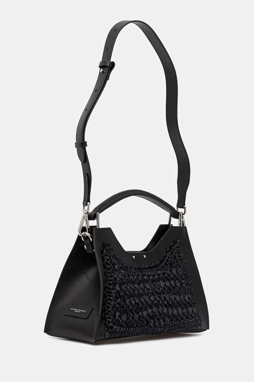 Τσάντα Gianni Chiarini AURORA χρώμα: μαύρο, BS.11415.COMM.CRHML φωτογραφία